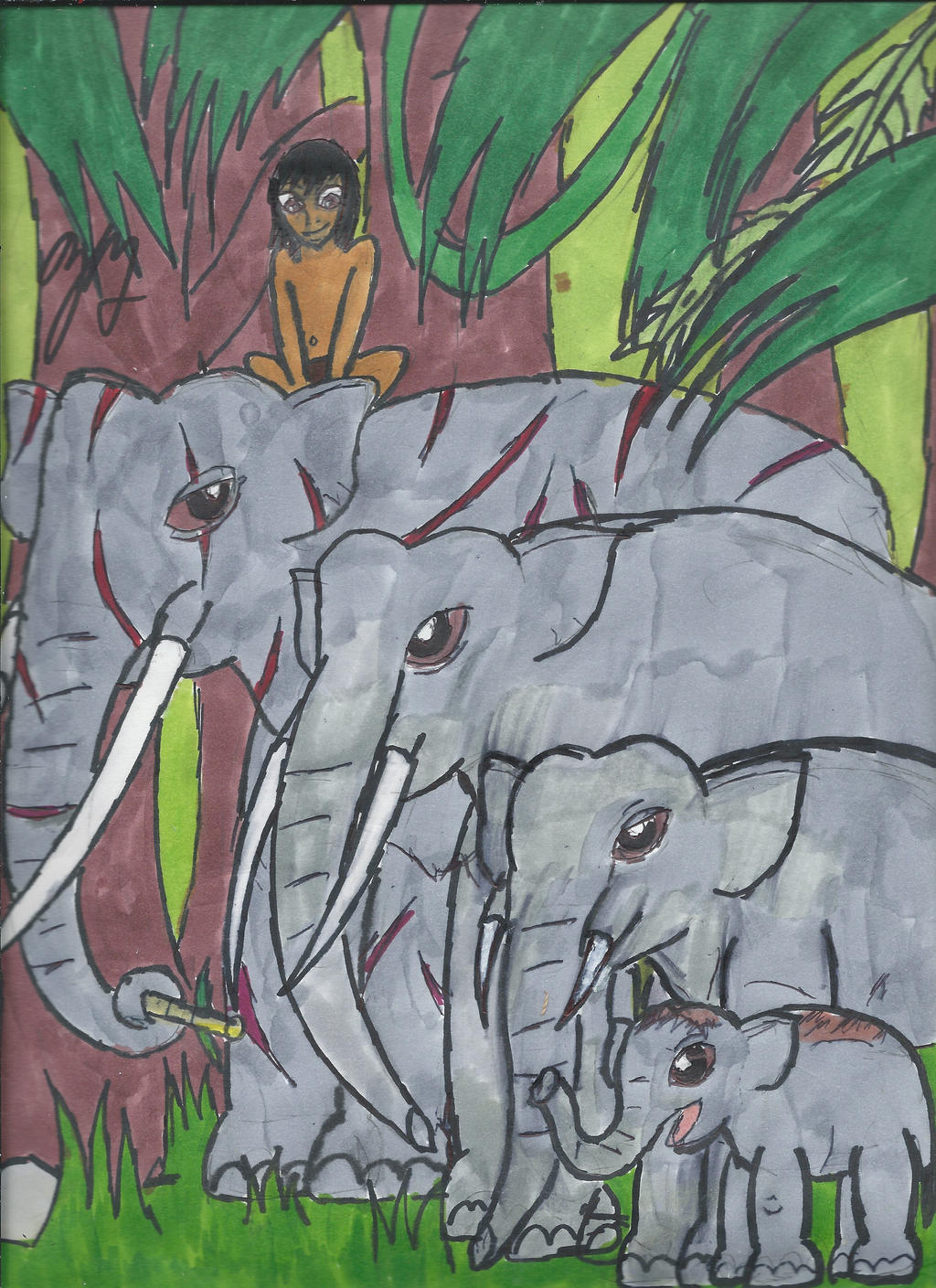 Hathi and his three sons