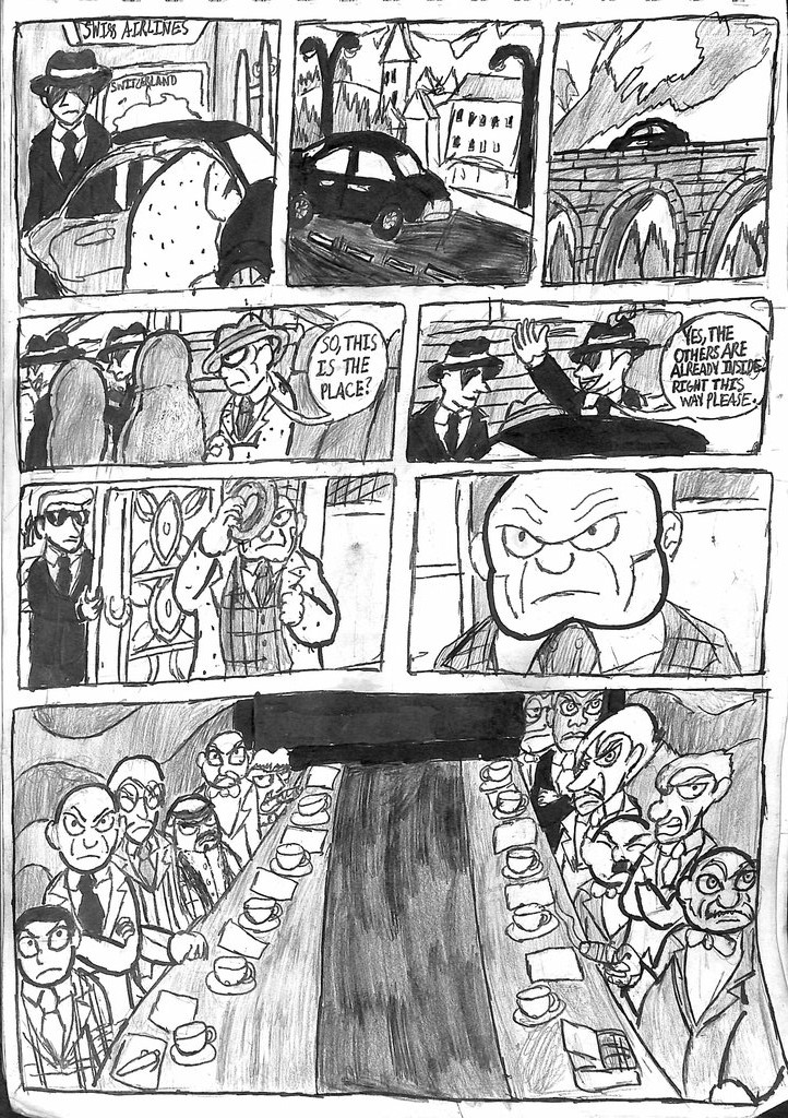 Cyborg 009 #1 The Draft page 6