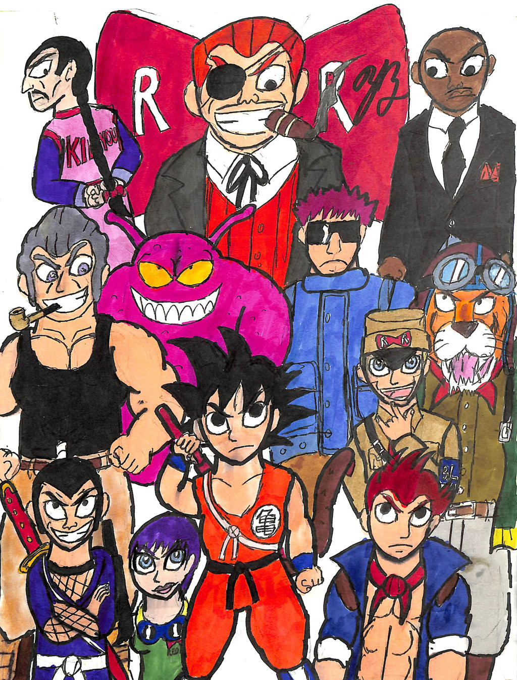 Dragon Ball: Red Ribbon Army by TheProfBurg on DeviantArt