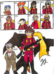 Cyborg 009 and the Cyborg Soldiers by TheProfBurg