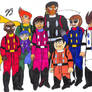 Cyborg Warriors: Multicolored