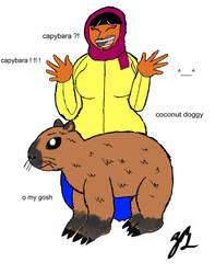 Bahiya and the Capybara