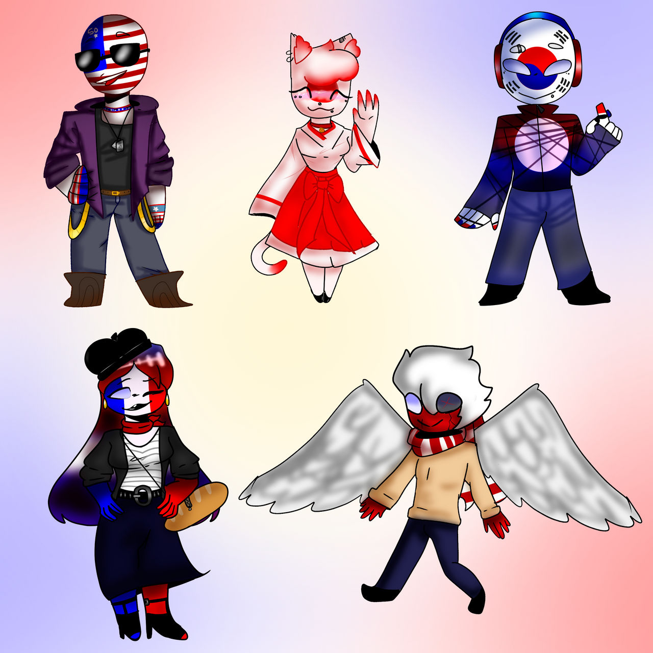 Country Humans R64 Countryhumans! by Chainlink34 on DeviantArt