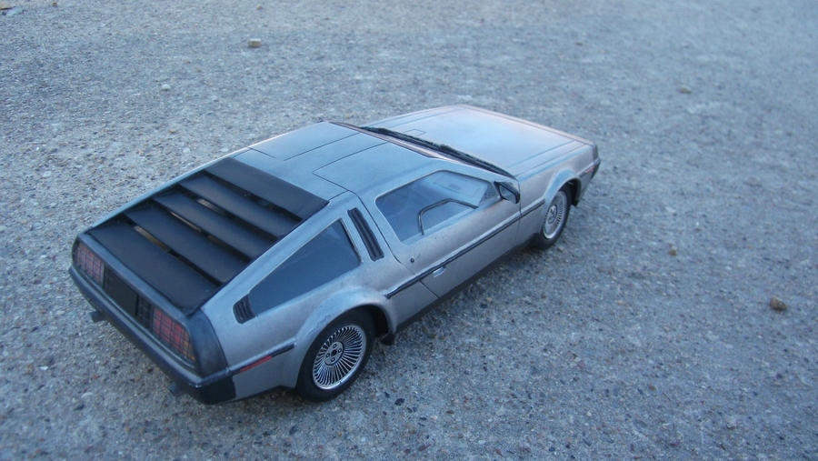 DeLorean rear 2 by vash68 on DeviantArt
