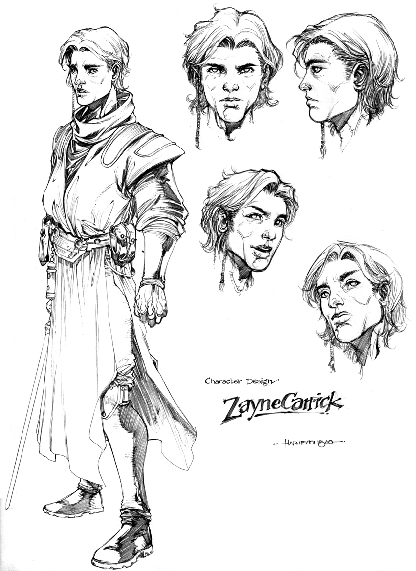 Character Design Zayne