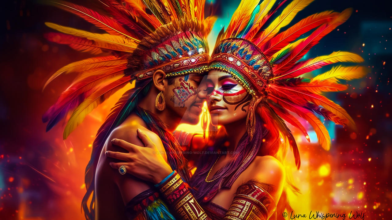 Deviantart Aztec Ritual Aztec Love by Luna-Whispering-Wolf on DeviantArt