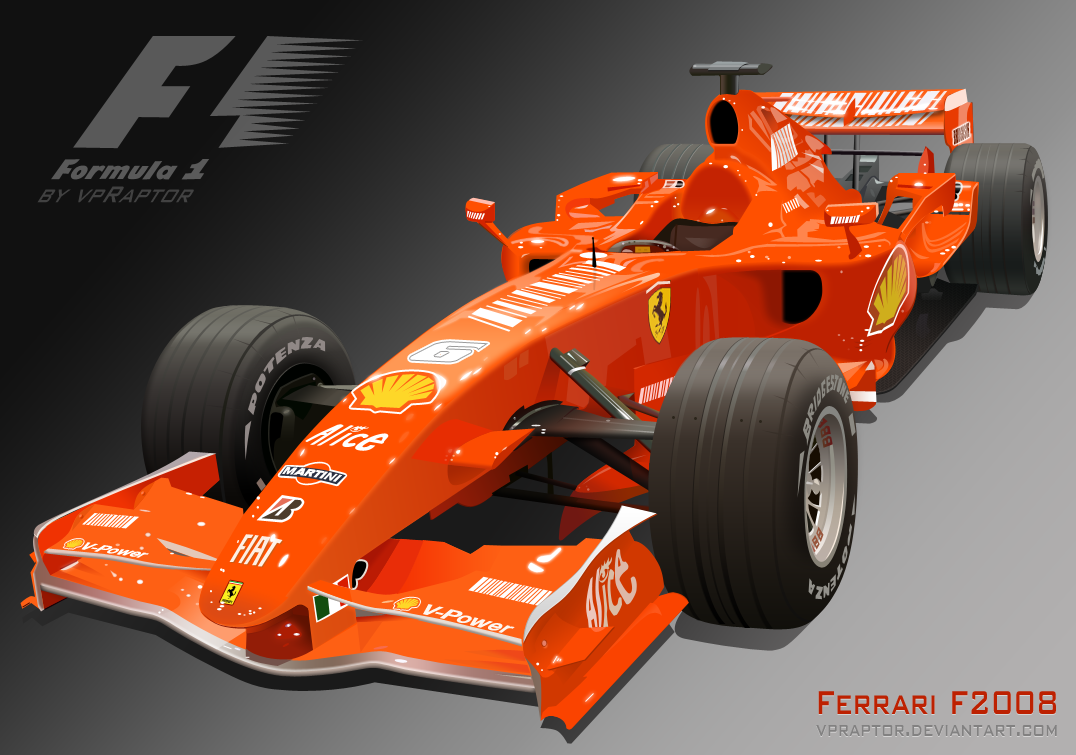 Ferrari F2008 Formula 1 car