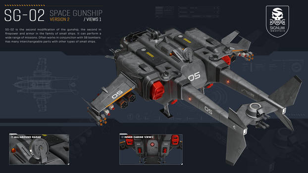 Space Gunship SG-02  /Tech 2