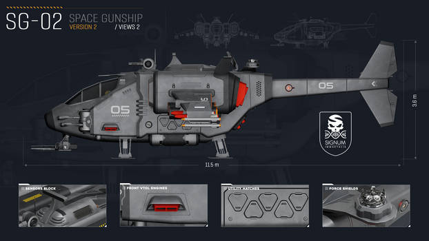 Space Gunship SG-02  /Tech 3