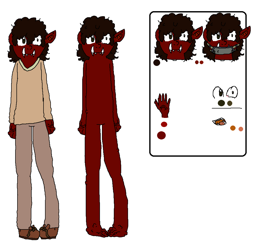 Rubbu ref sheet by Sakruafairytail on DeviantArt