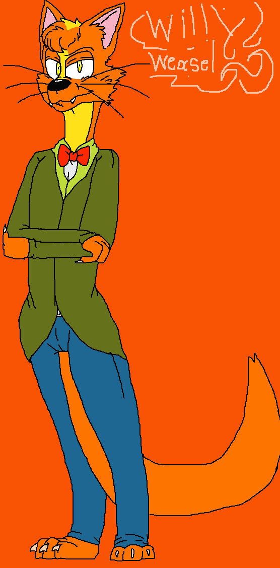 Willy weasel by Sakruafairytail on DeviantArt