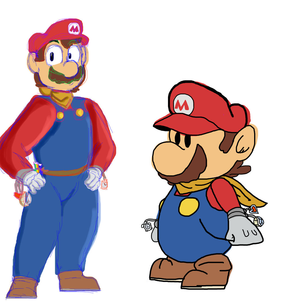 Paper mario by Sakruafairytail on DeviantArt