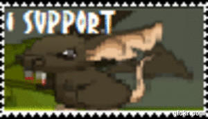 I support Vampire Mice stamp