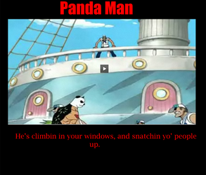 PANDA MAN  One Piece