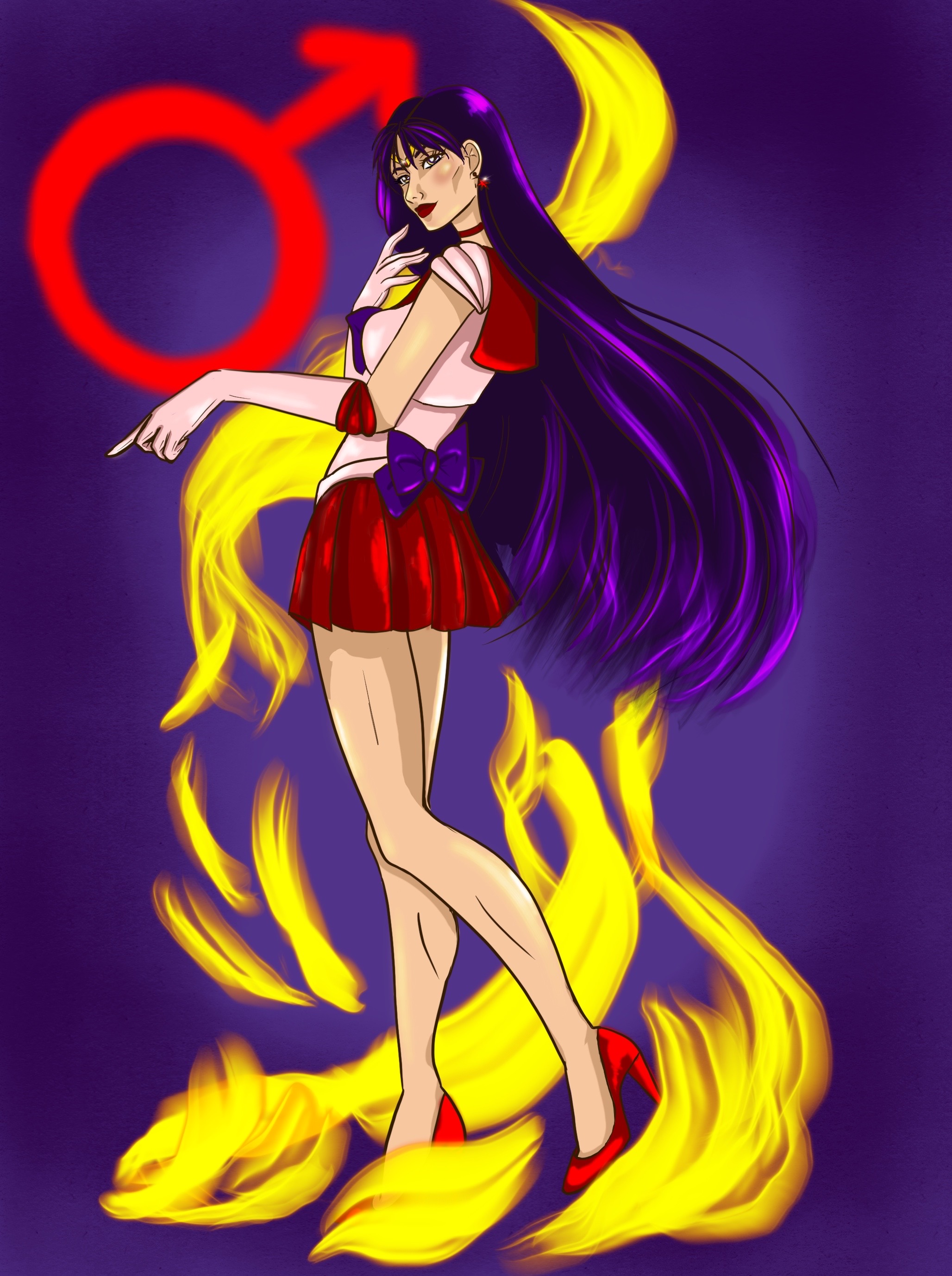 Sailor Moon Crystal style fan art by starca on DeviantArt