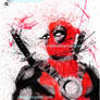 Deadpool watercolour