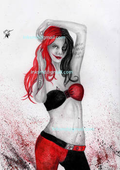 Harley Quinn suicide squad A3 print