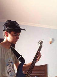 Shayaan Faisal with guitar 2nd picture