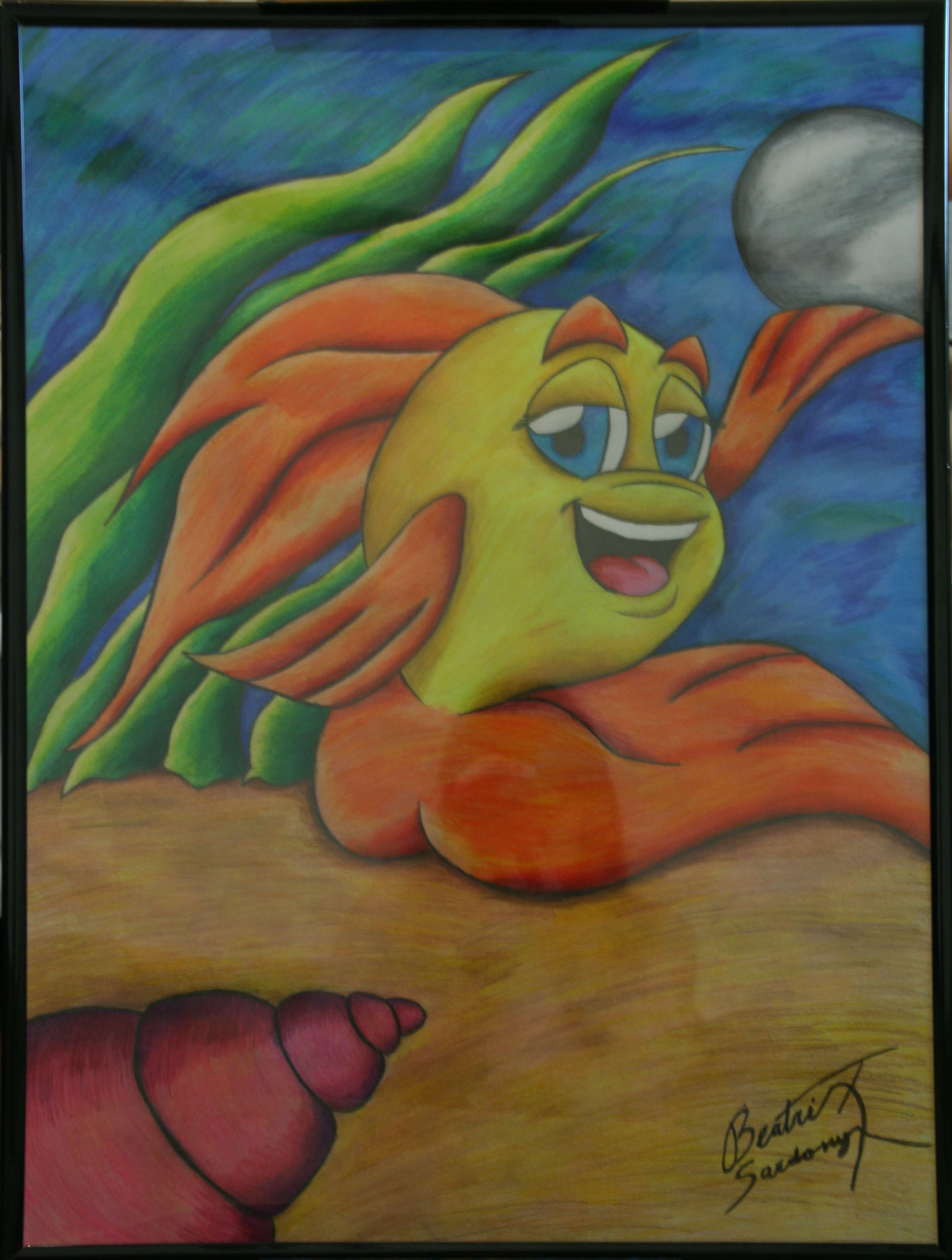 Freddi Fish by OrlhaVonTrapp on DeviantArt