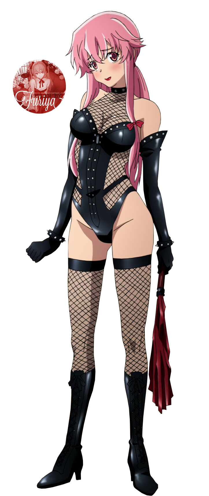 Mirai Nikki - Gasai Yuno 2 (Render) by Devidra by xDevidra on DeviantArt