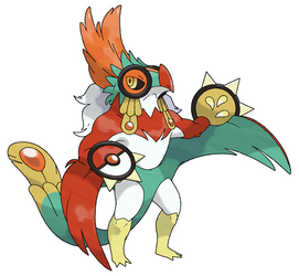 Mega Hawlucha (FAN-MADE) by pokeluka