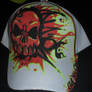 Graffiti Skull Splash Cap