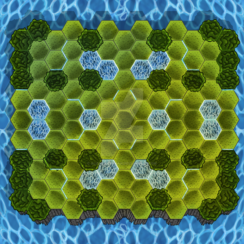 Hex Map Commission by AlishaVolkman on DeviantArt