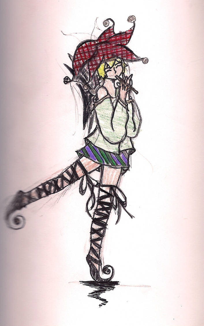 Jester Back Deviantart jester by somestrangehuman on DeviantArt