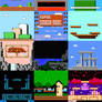 Super Smash Bros NES - Stages