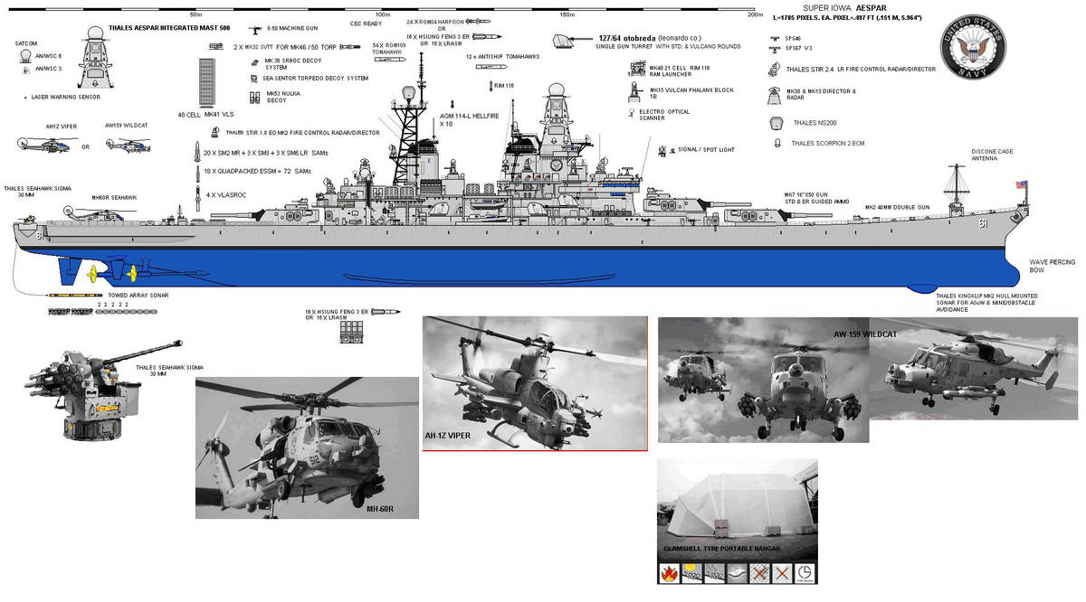 USS BBG-61 SUPER IOWA CLASS MODERNIZED BATTLESHIP by ussiowa9 on DeviantArt