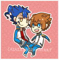 Tsurugi and Tenma