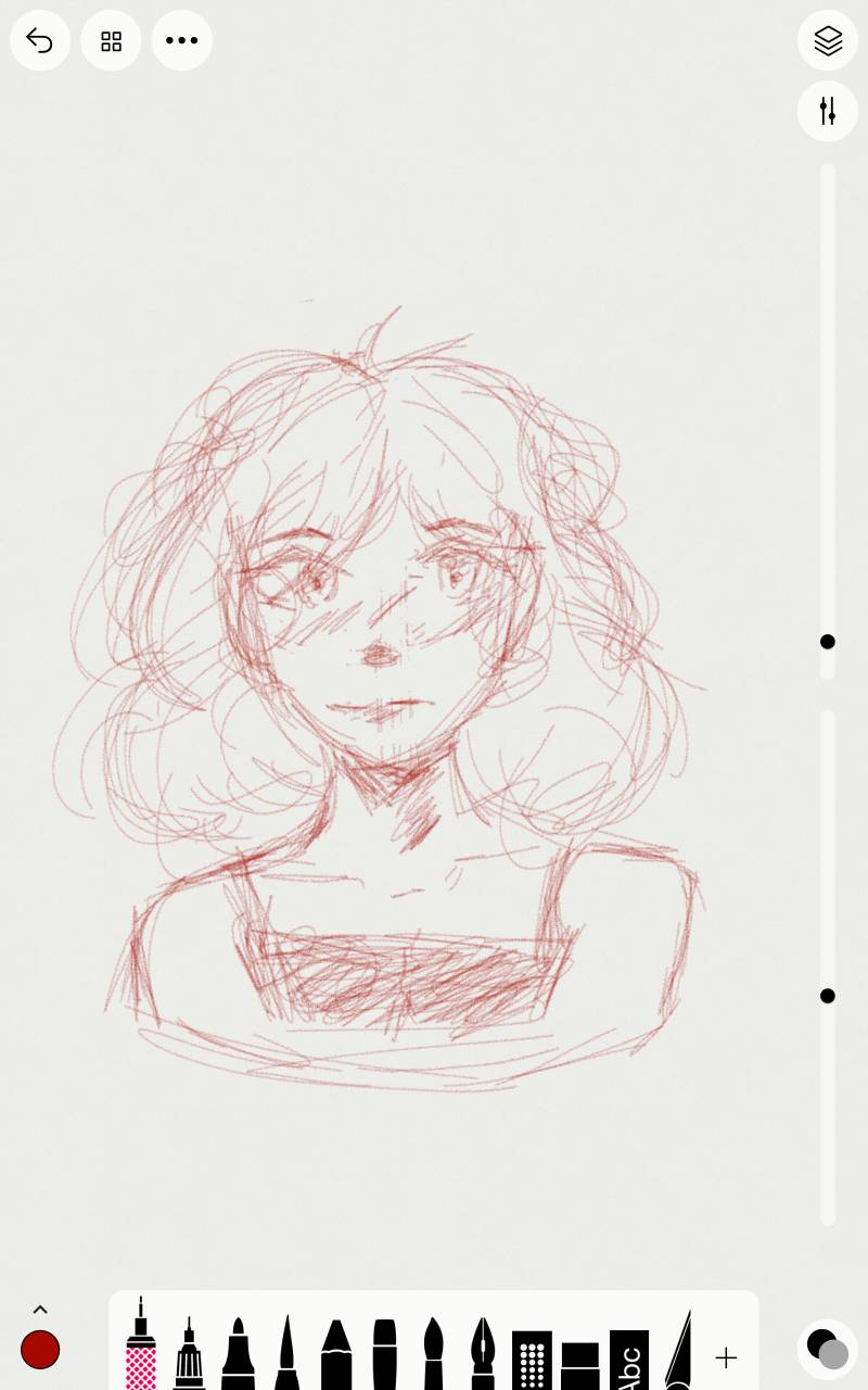 Random Basic Drawn Girls Some random girl (practice^^) by RandomSketchesUwU on DeviantArt