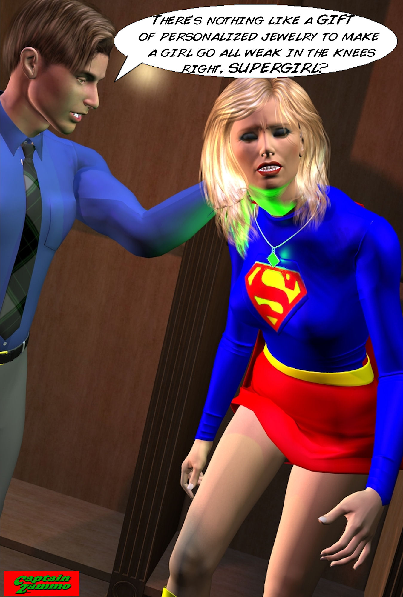 A Bad Date for Supergirl