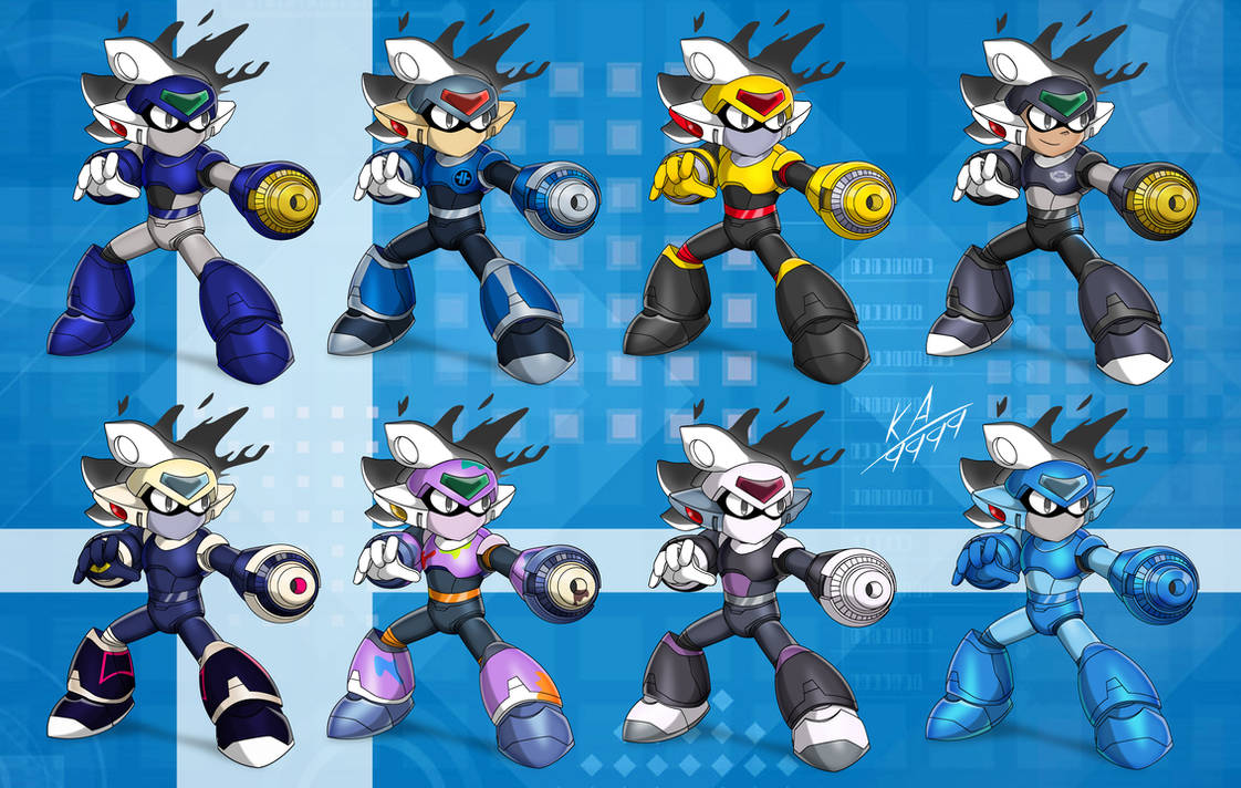 Inkpot Man (Color Palette) by KA9999 on DeviantArt