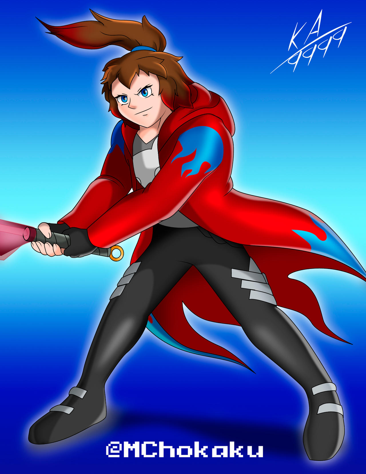 Mamoru Rathbun (ART RAFFLE WINNER) Mamoru by KA9999 on DeviantArt