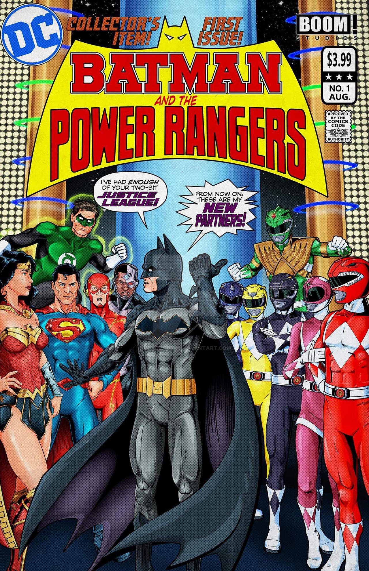 Batman and the power rangers outsiders homage by midknight01 on DeviantArt
