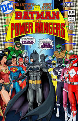 Batman and the power rangers outsiders homage