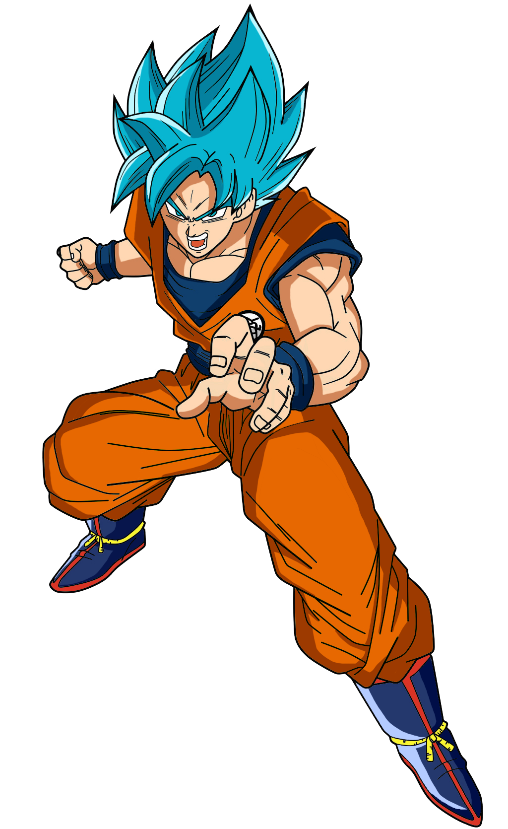 Goku Super Saiyan Blue, Son Goku transparent background PNG