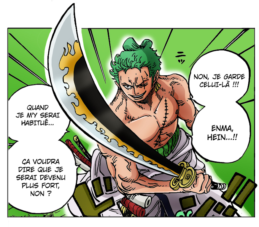 Chapter 97 & 955 #anime#manga#zoro#enma#sandaikitetsu