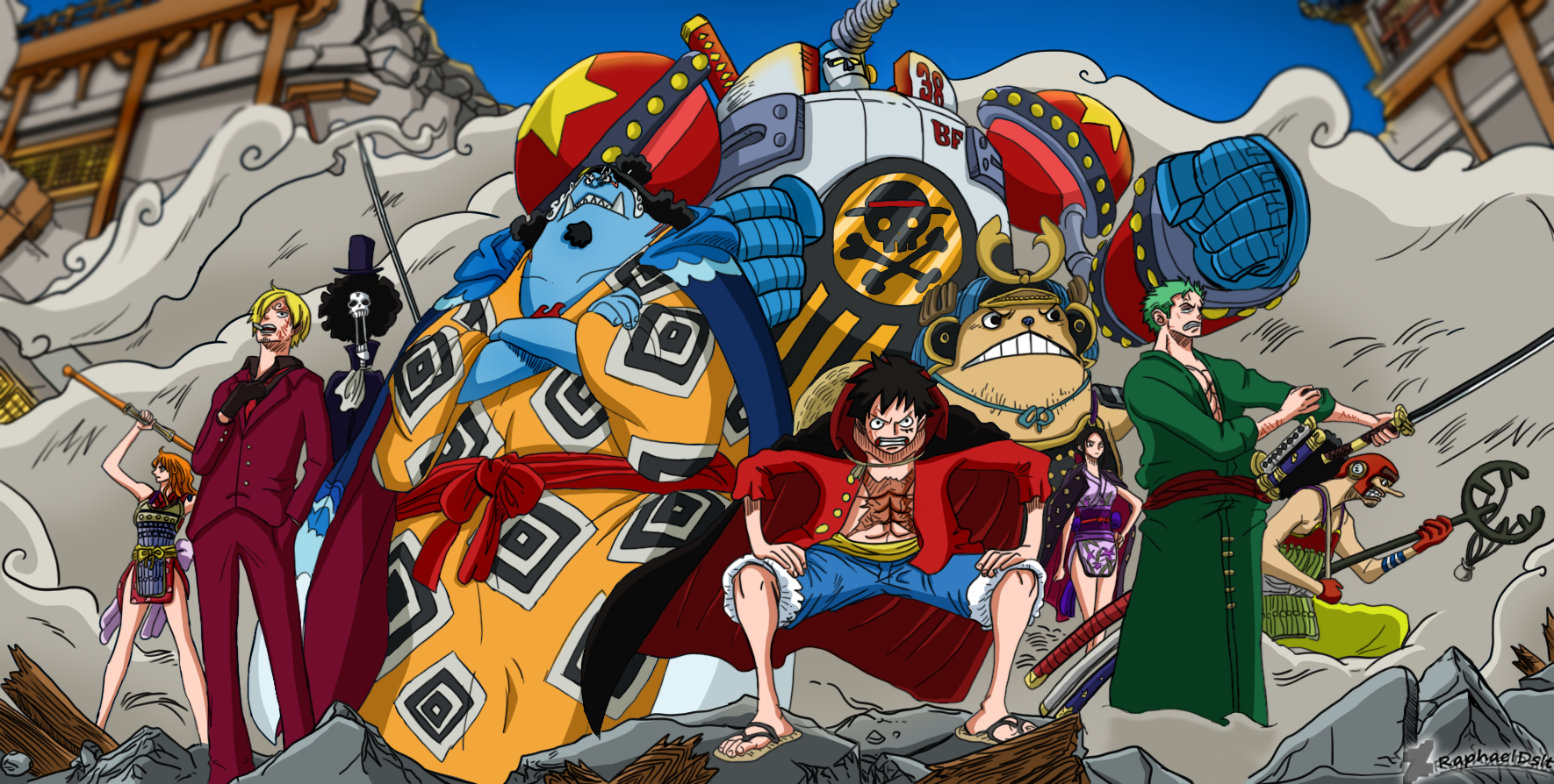 One Piece Opening 24 - Straw Hat Pirates (2) by ThonyGrpl on DeviantArt