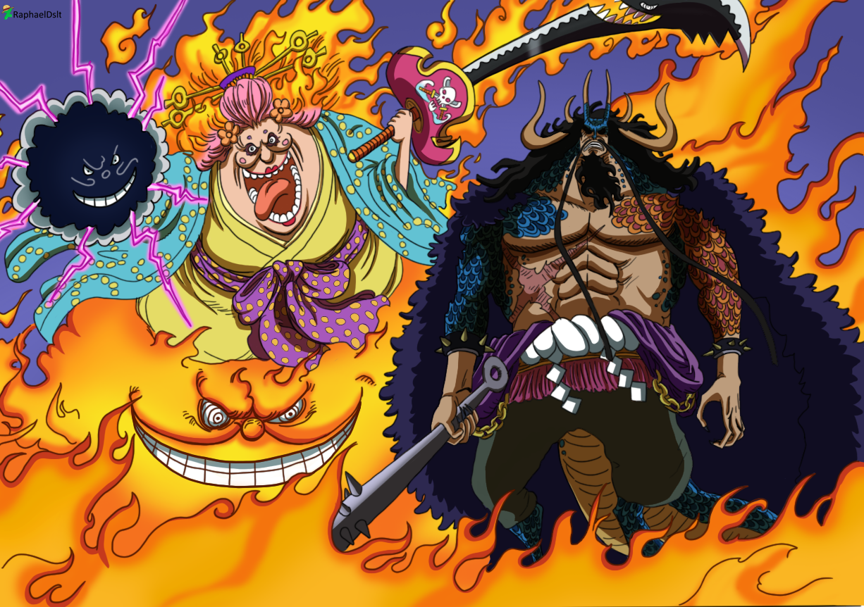 Kaido Hybride Et Big Mom Homies One Piece 1008 By Raphaeldslt On Deviantart