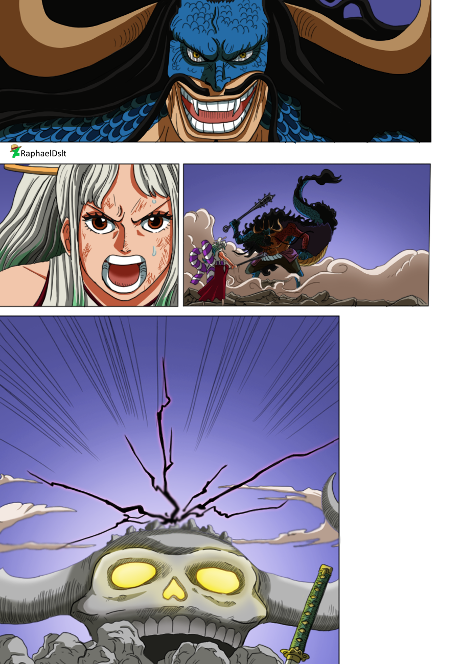 One Piece Chapter 1026 to portray battle of Kaidou vs. Yamato