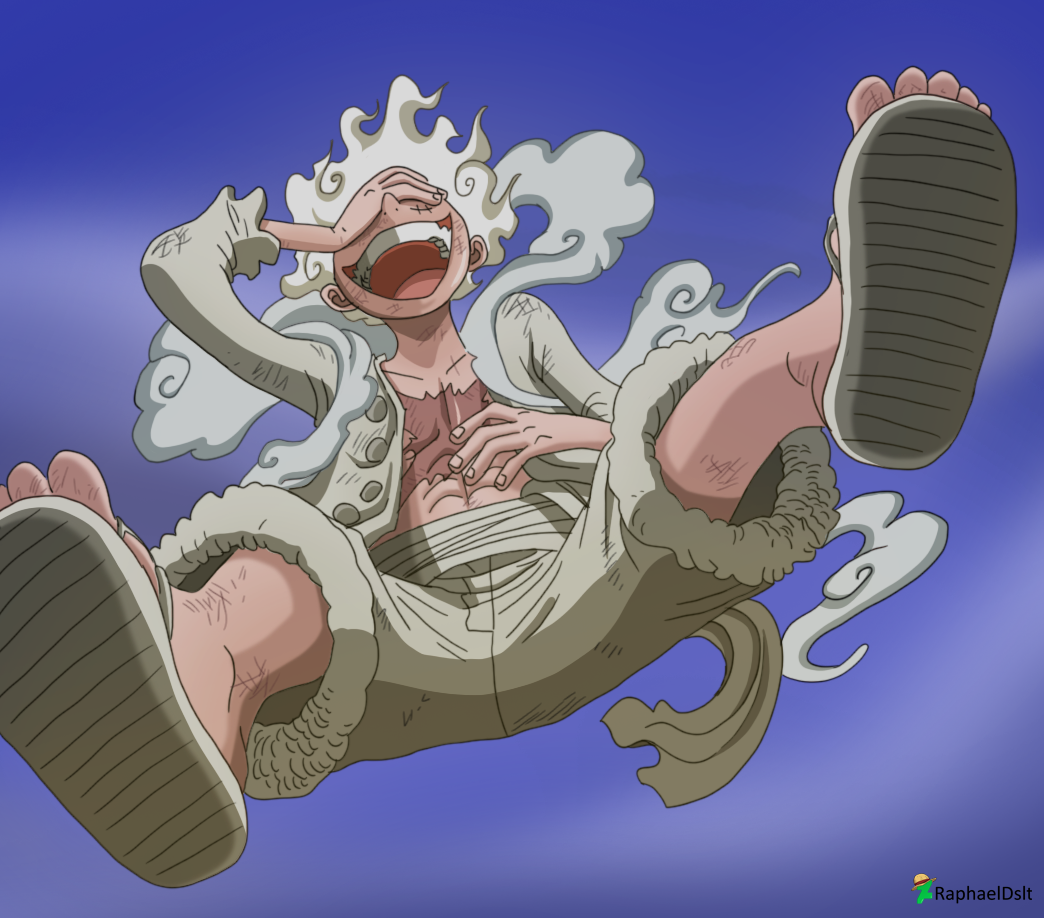 ONE PIECE 1044 SPOILER//Quickdraw: Gear 5 Luffy by StrawGuy on DeviantArt