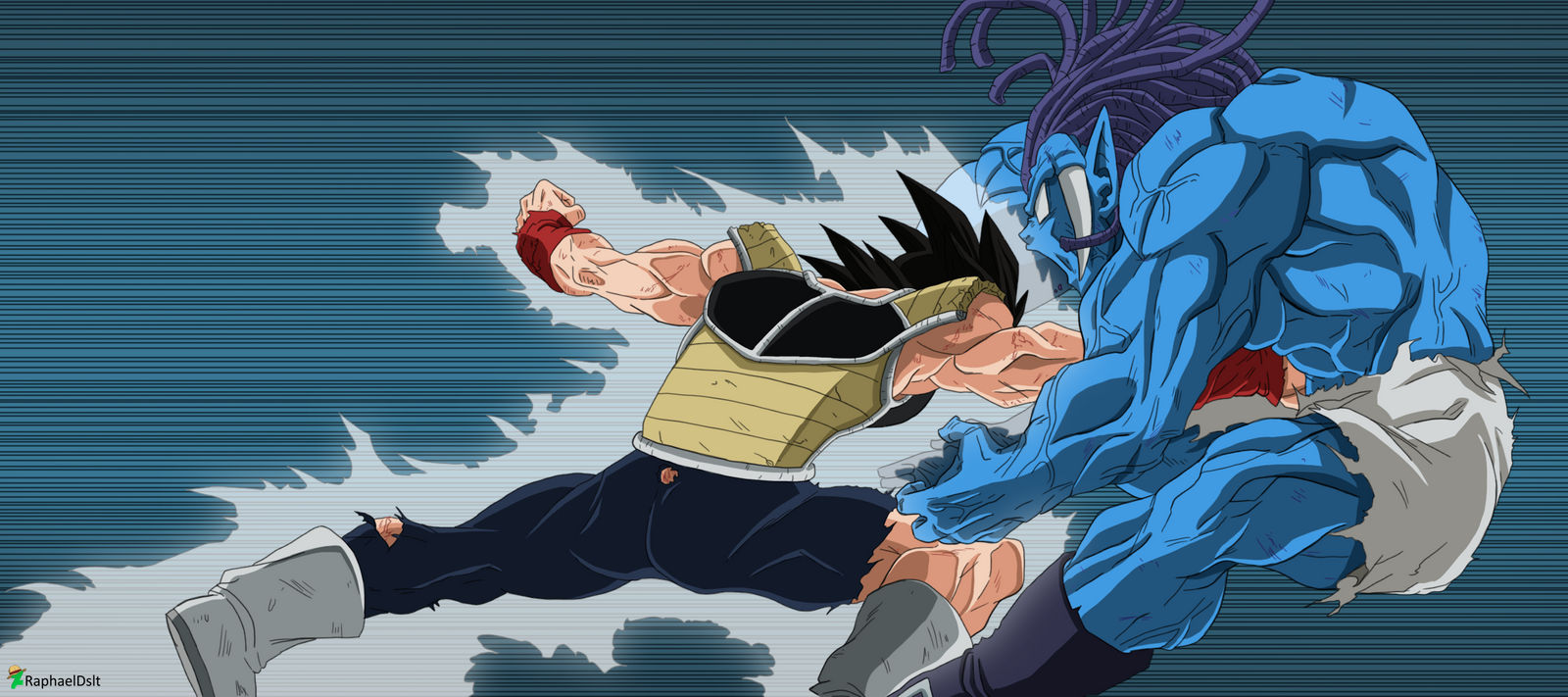 Bardock vs Gas Dragon Ball Super 83 by RaphaelDslt on DeviantArt