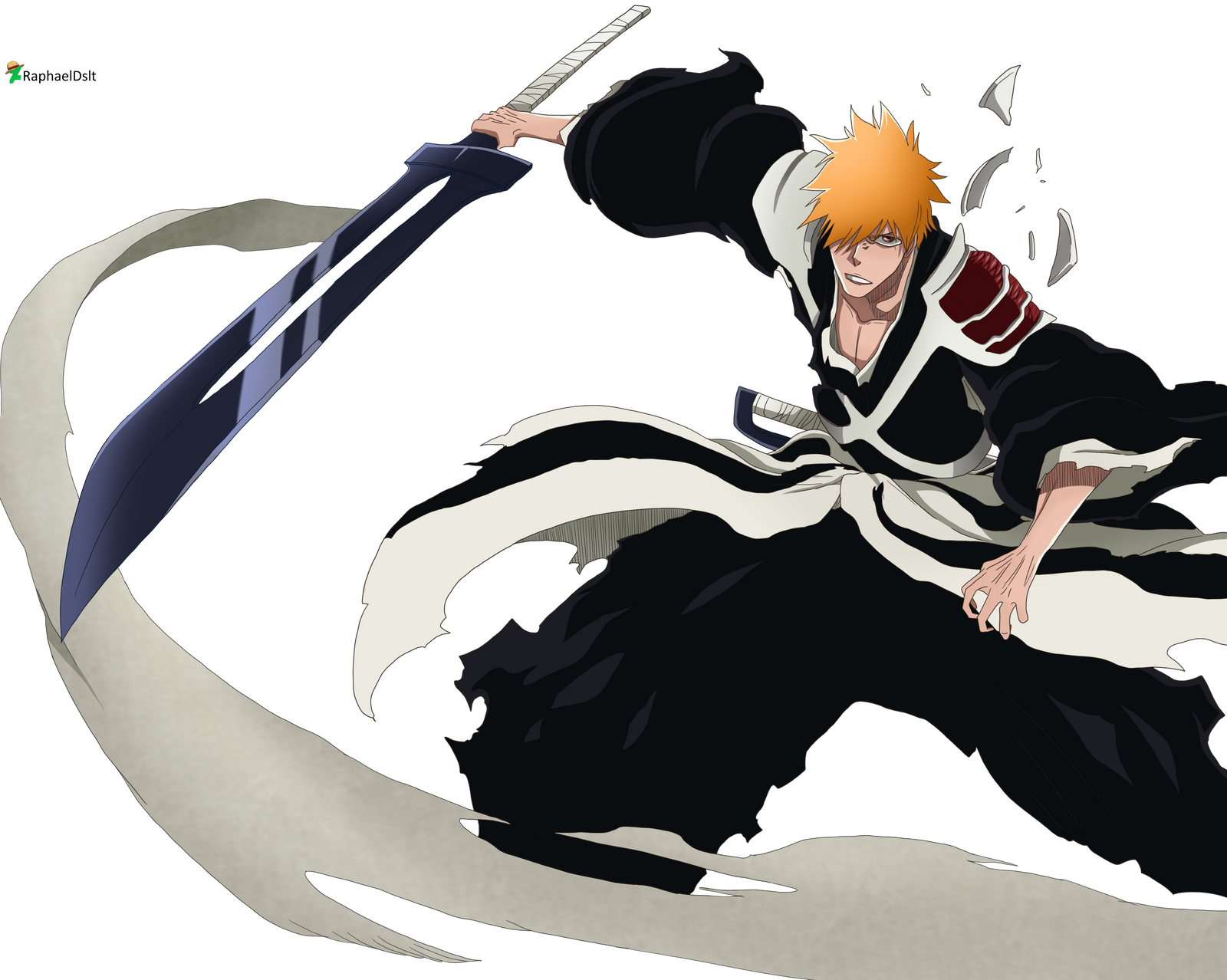 Ichigo true Shikai BLEACH 673 by RaphaelDslt on DeviantArt