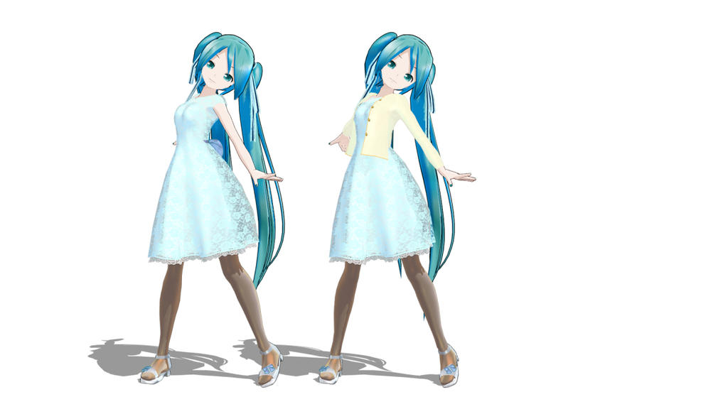 MMD Lat type Modification AKI miku Model - DL by aki-2012-miku on ...