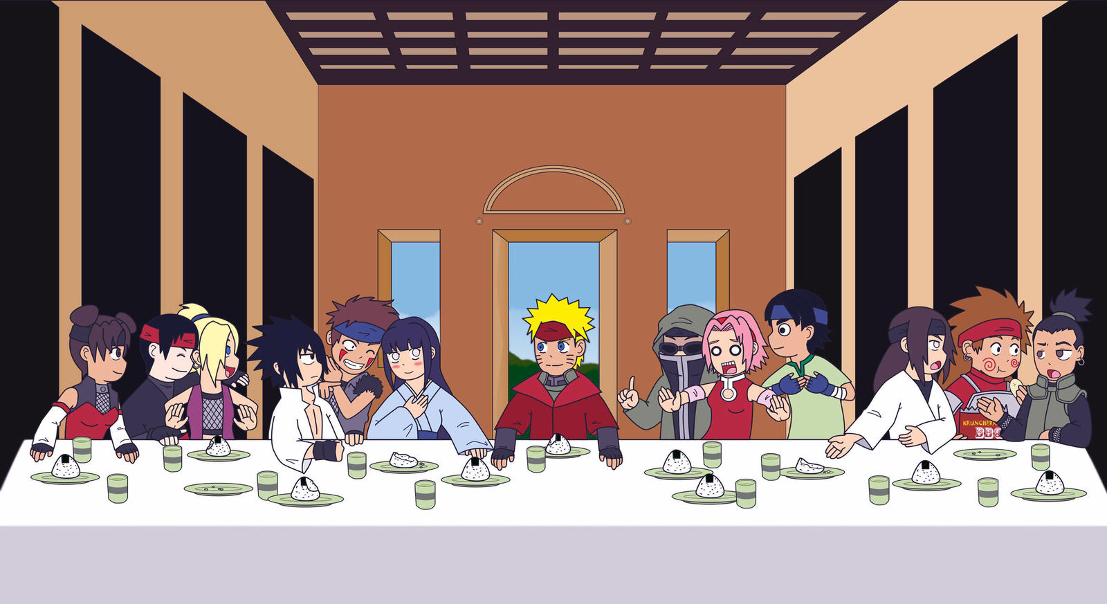 The Last Supper At Konoha By M2cool On Deviantart