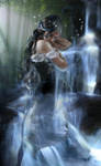 waterfall by soli-deo-gloria