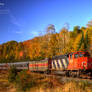 HDR Autumn Train