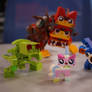 Unikitty! Unikitty! And monsters from our lab.